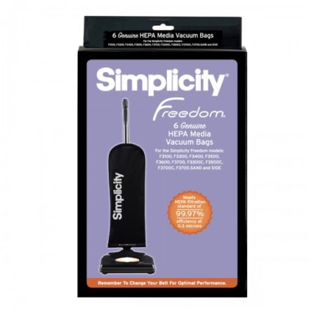 Simplicity Freedom Vacuum Bags SFH-6