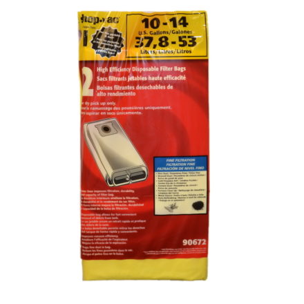 Shop Vac Drywall Filter Vacuum Bags 9067200