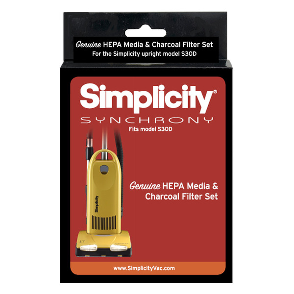 Simplicity HEPA Synergy Genuine Charcoal Filter Set SF30D