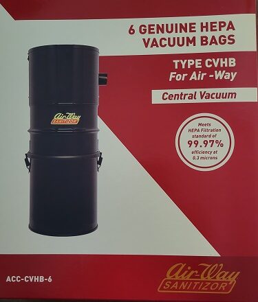 Air-Way Central Vacuum HEPA Bag