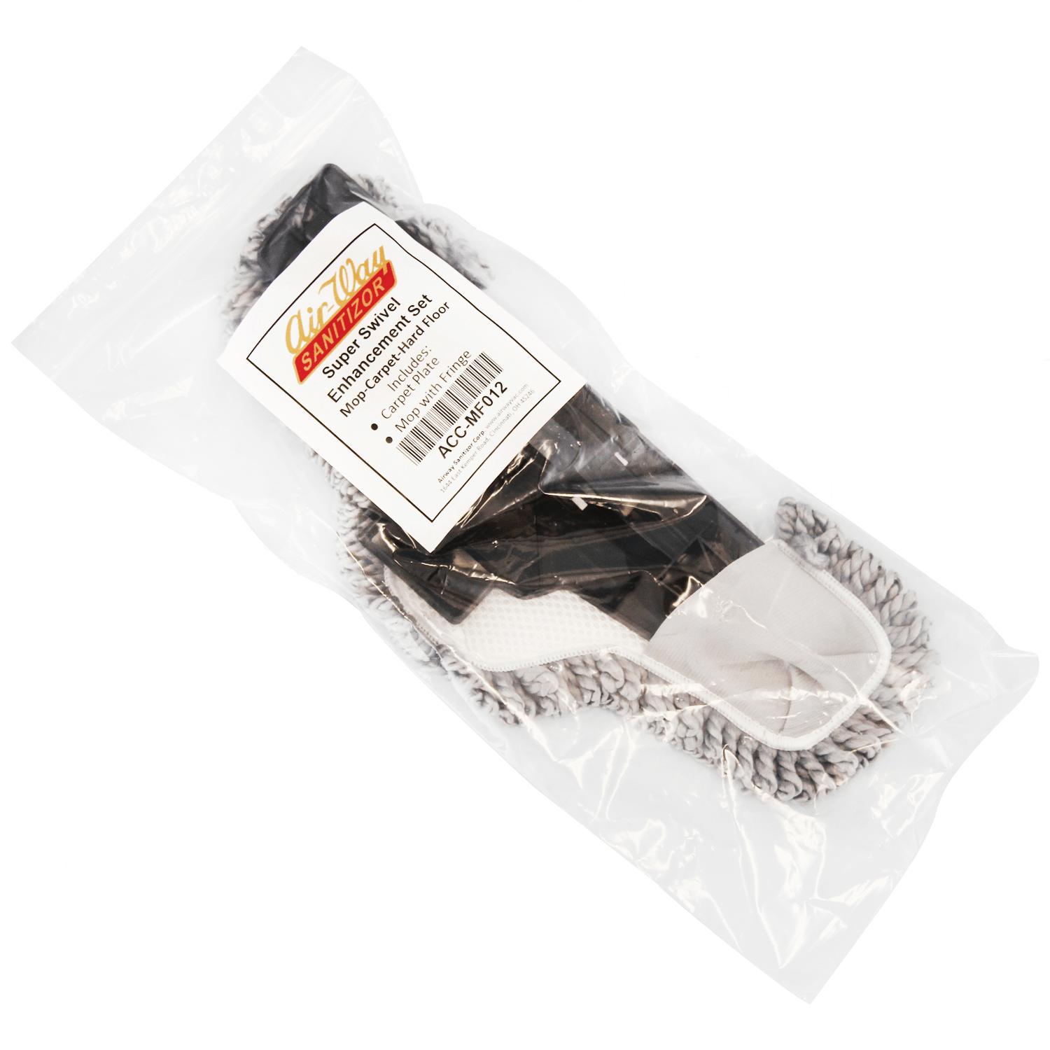 Microfiber Mop and Adapter Plate Accessory