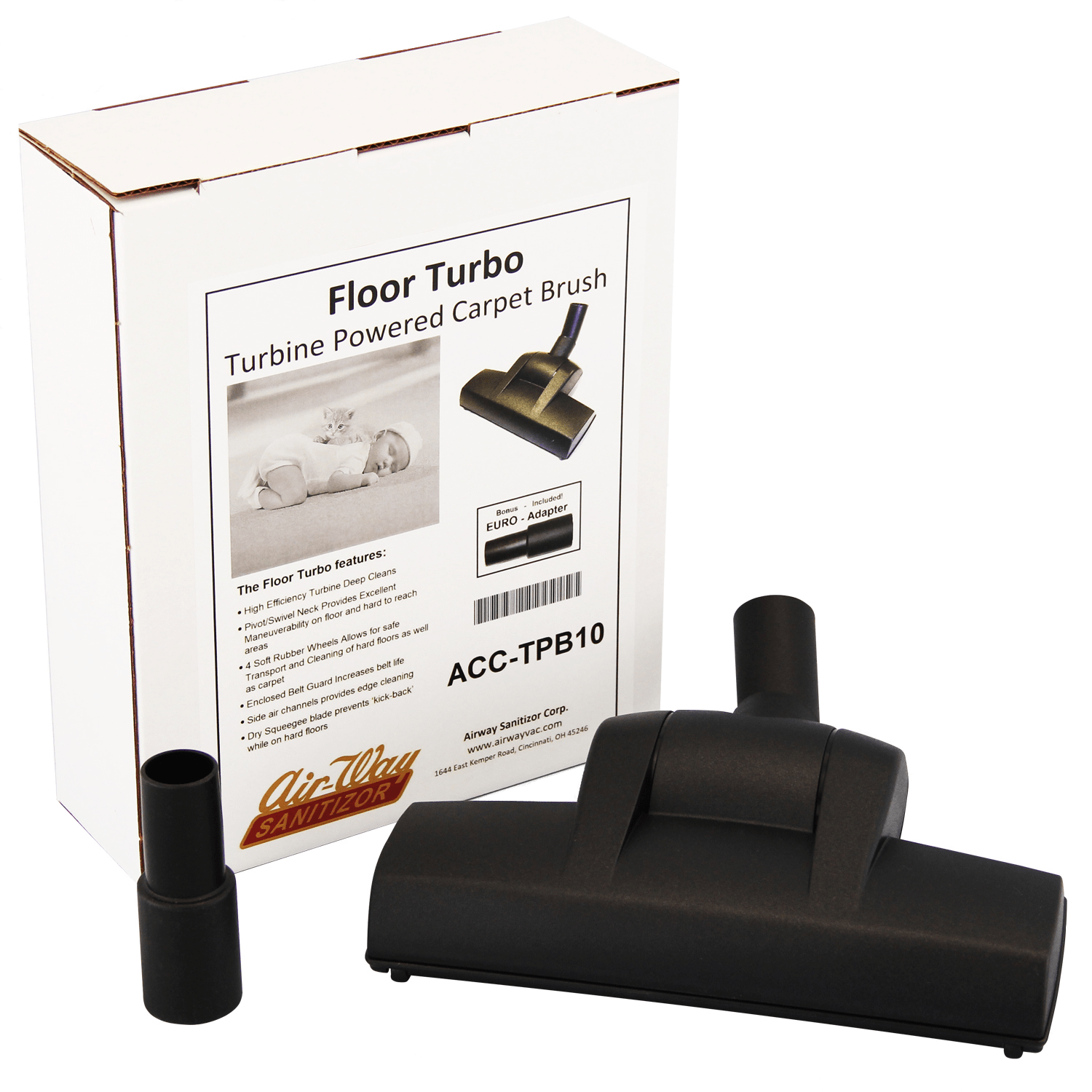 Floor Turbo Turbine Brush Accessory