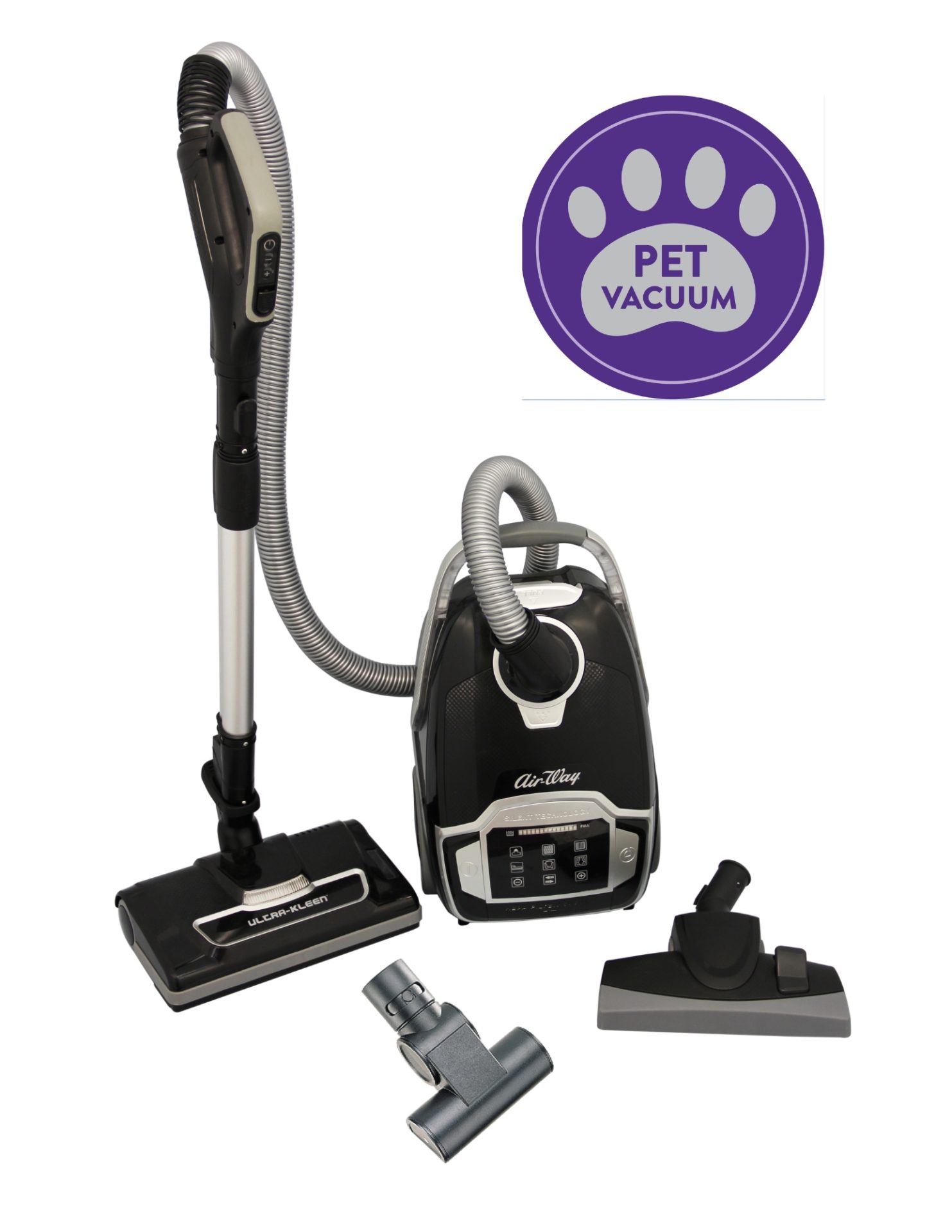 Air-Way Ultra Kleen Vacuum Pet Edition w Hand Turbine