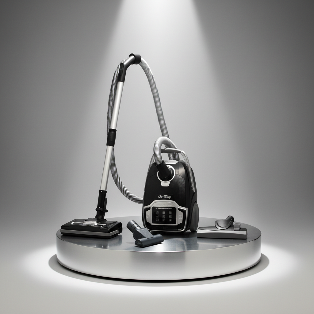 Air-Way Ultra Kleen Pet Vacuum with turbine power pet hair tool. Charcoal Filters
