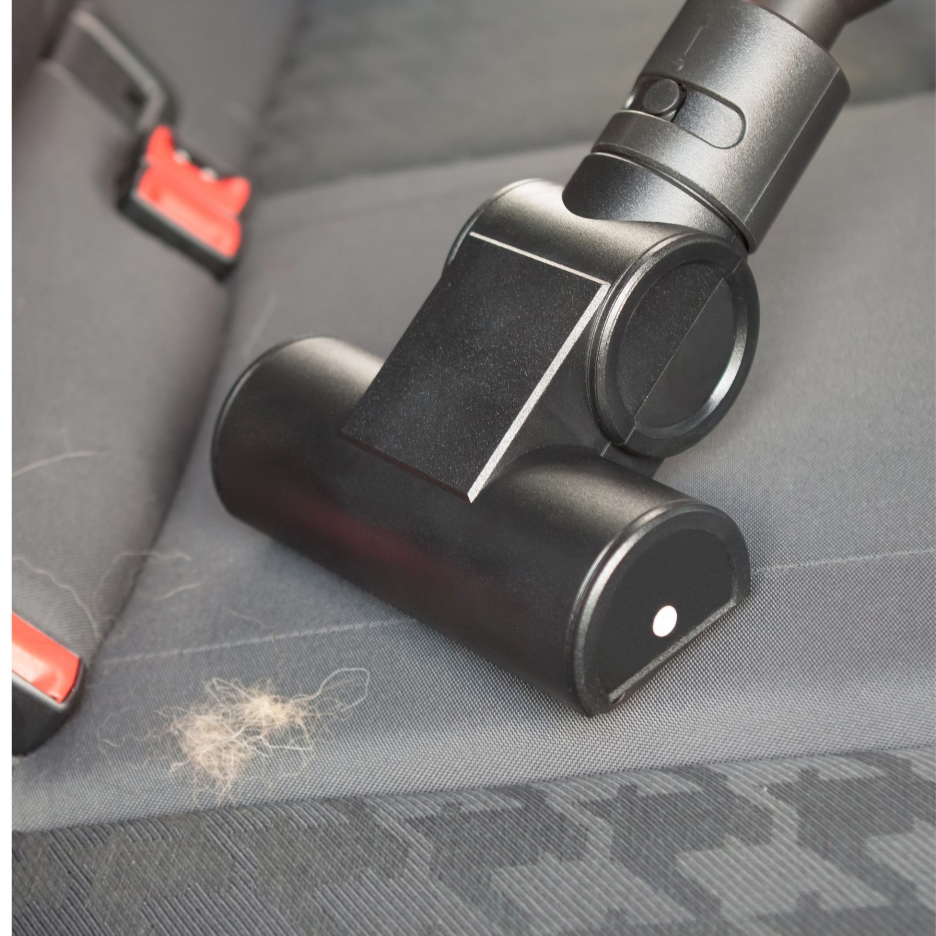 Turbo-riffic Handheld Tubine power Brush for pet hair on furniture and car interiors etc