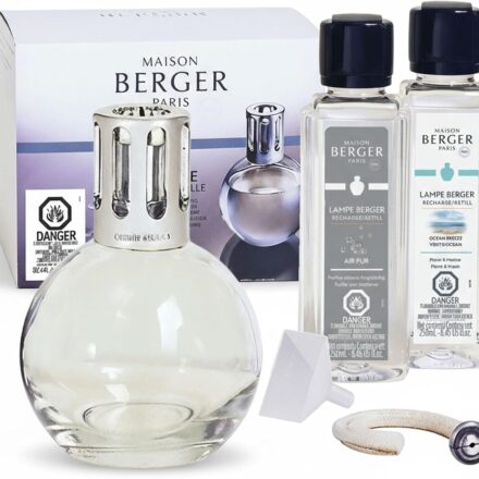 Maison Berger Clear Round Lamp Gift Set