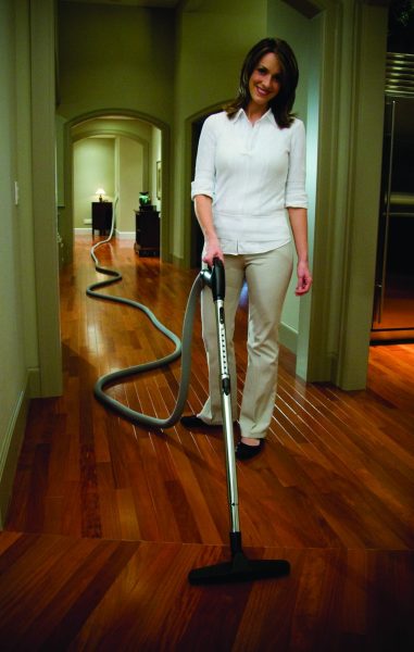 Hide-A-Hose Retractable Hose in Use