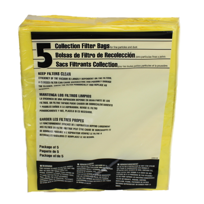 Shop Vac Backpack Vacuum Bags 9191710 Kirkwood's Sweeper Shop